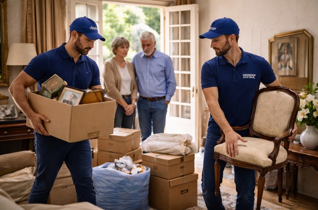 Débarras après succession