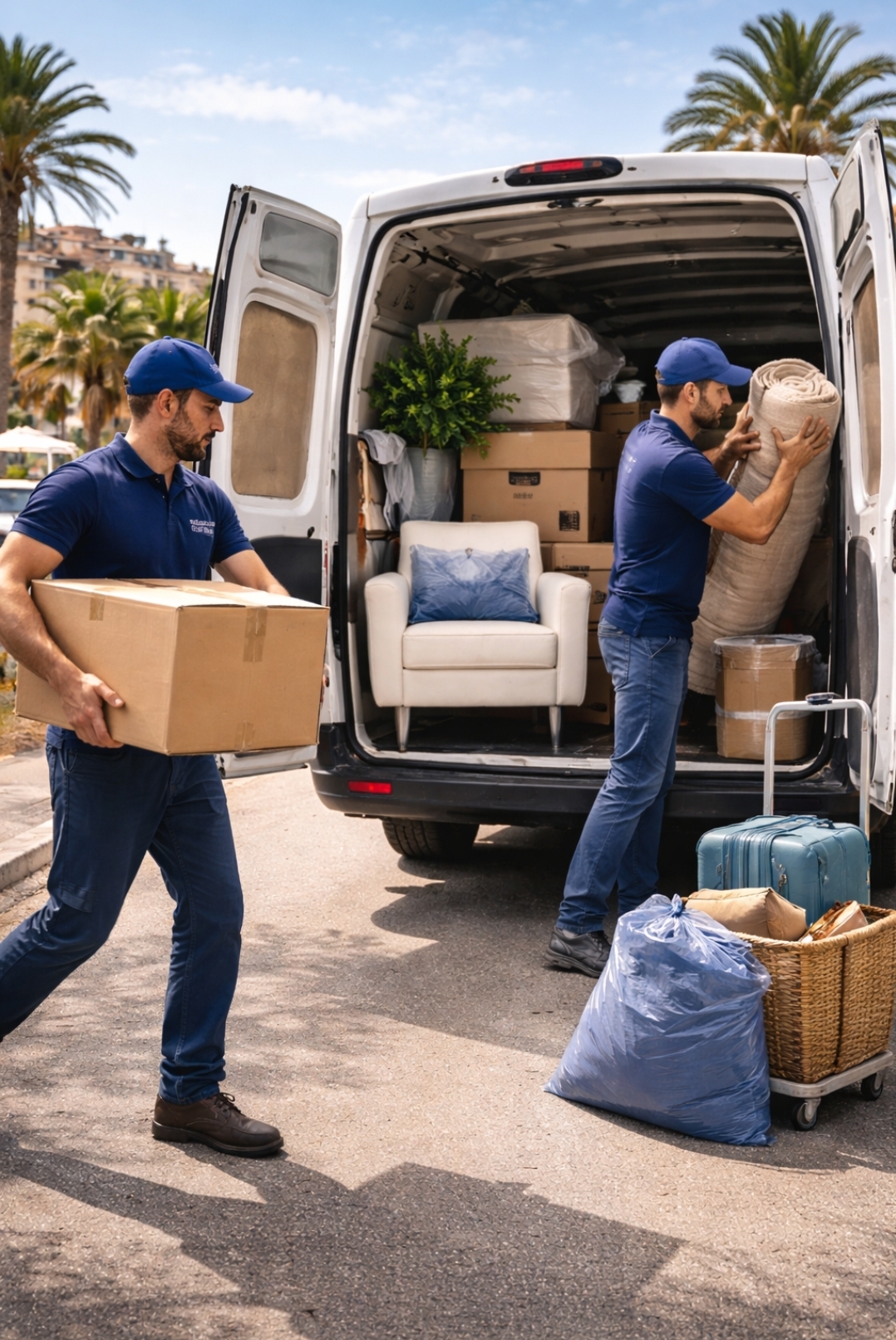 Résultat final après débarras avec lieu propre et prêt
