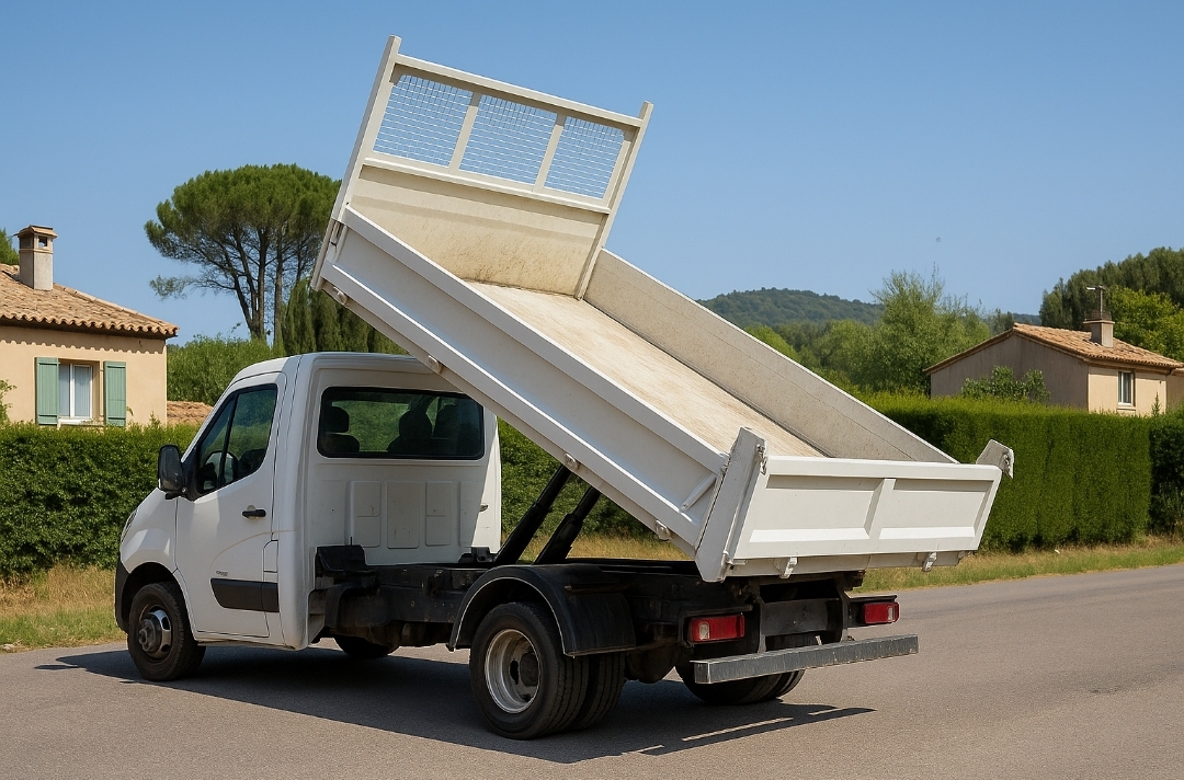 Camion benne les arcs evacuations gravats