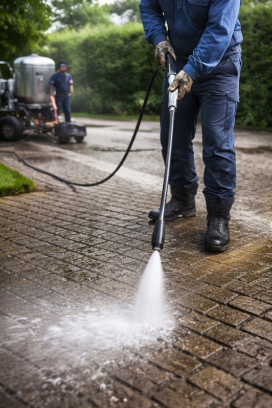 Nettoyage professionnel haute pression de façade