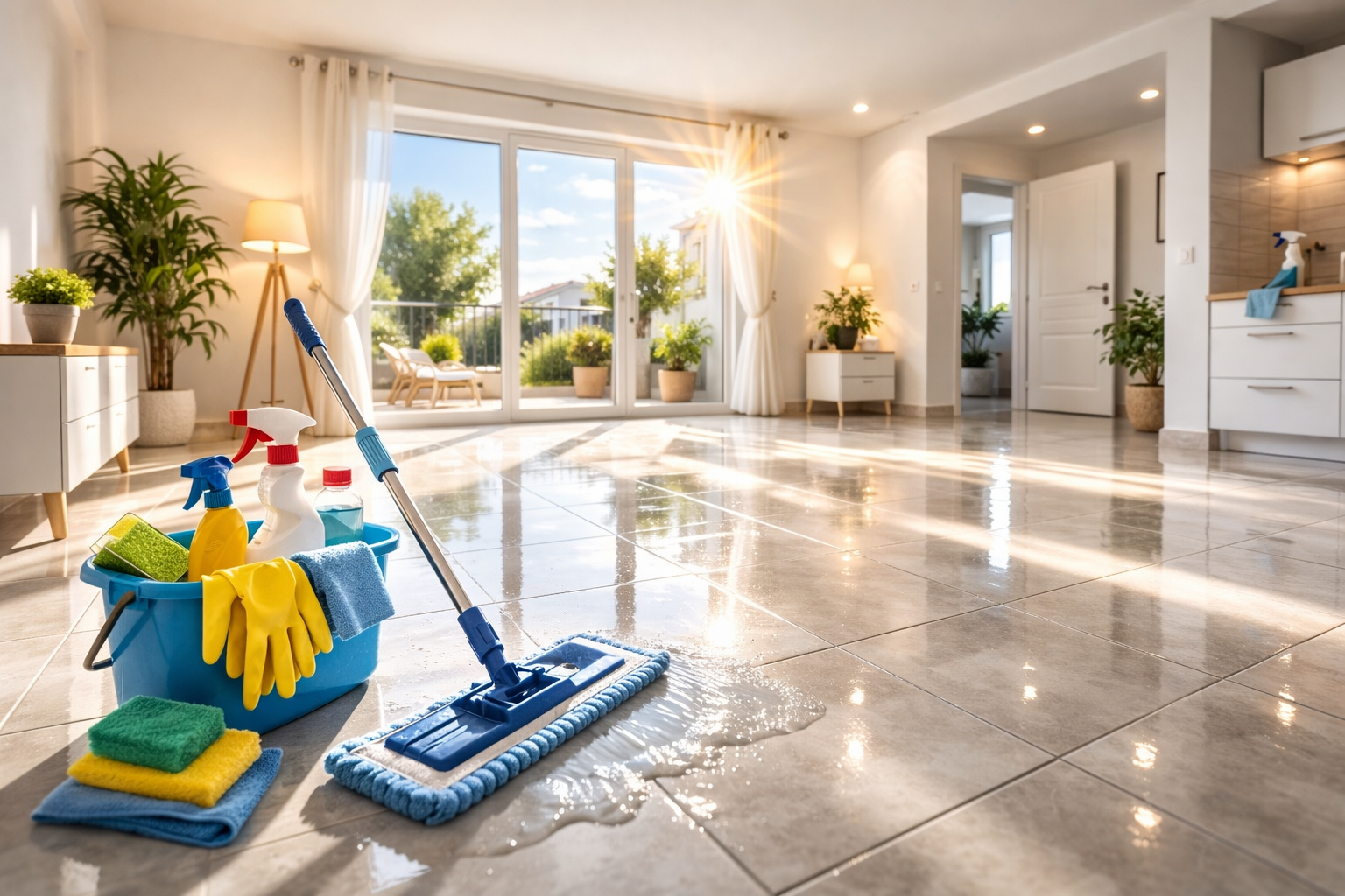 Nettoyage après débarras